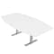 Skutchi Designs 45 in W, 71.5 in L, 29 in H, Engineered Wood Top, White HAR-BOT-46x72-T-XD09 - alternate 1